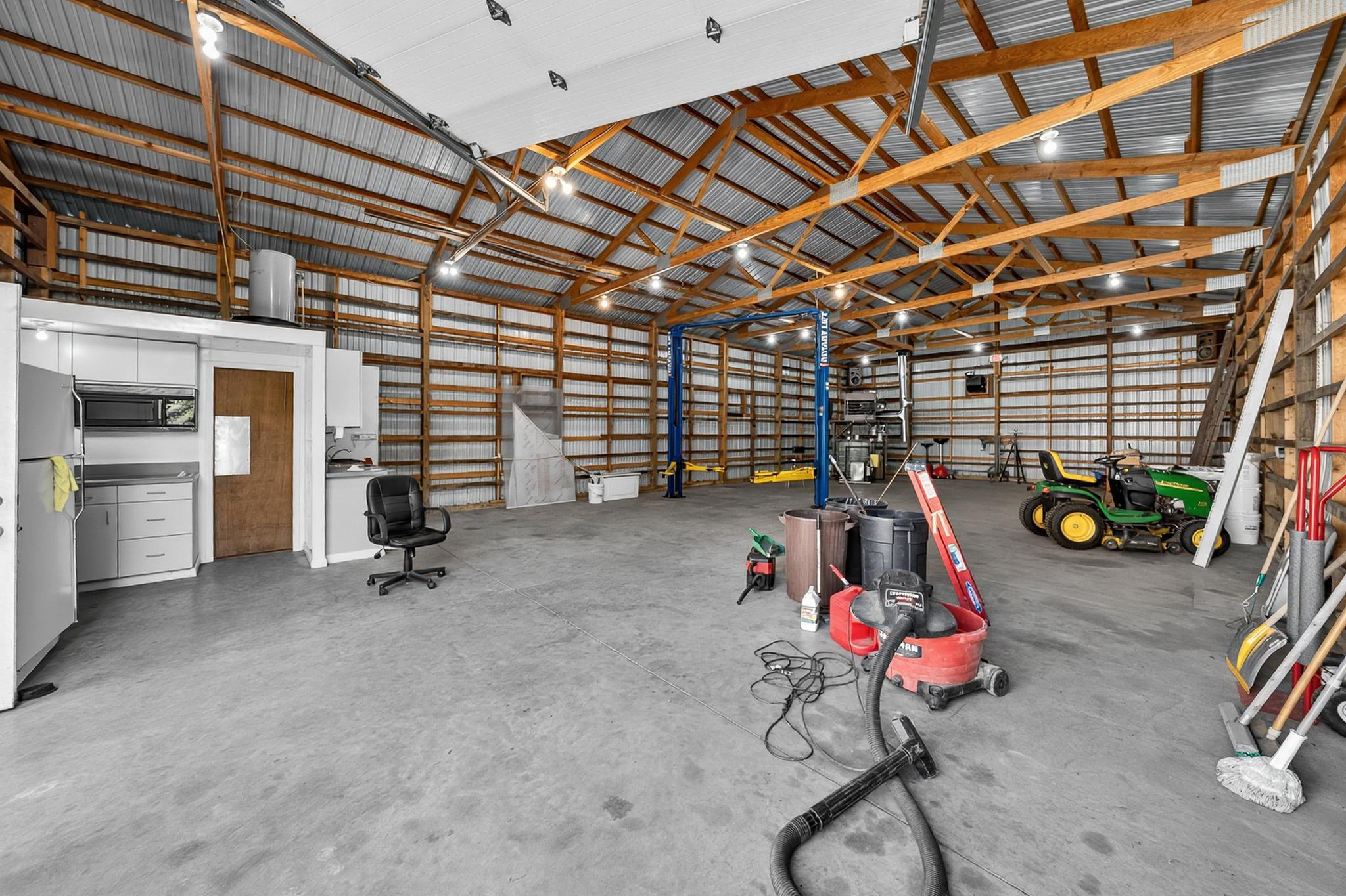1306 Long Ln Road Lenhartsville, PA 19534 - Photo 74 of 76 30x60 pole barn with car lift