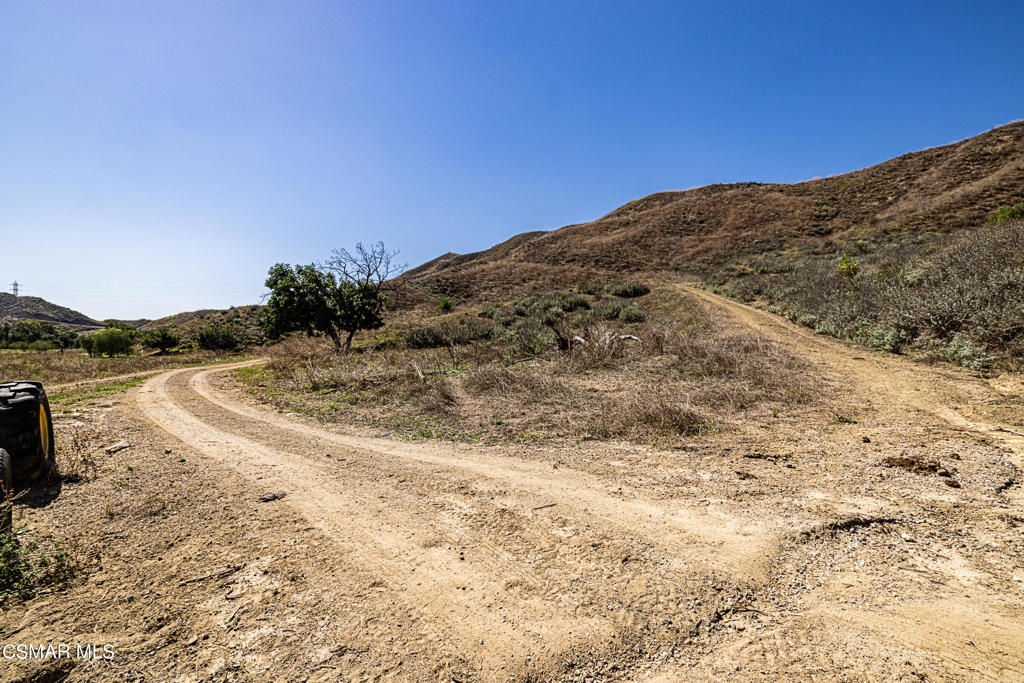 Bixby Road Somis, CA 93066 - Photo 11 of 33 a view of a dry yard with mountains in the background