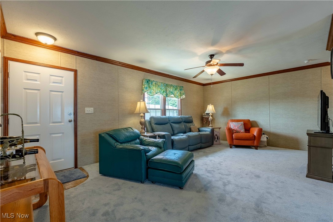 18592 Edwards Road, Unit 156 Doylestown, OH 44230 - Photo 19 of 33 Living room with new carpet