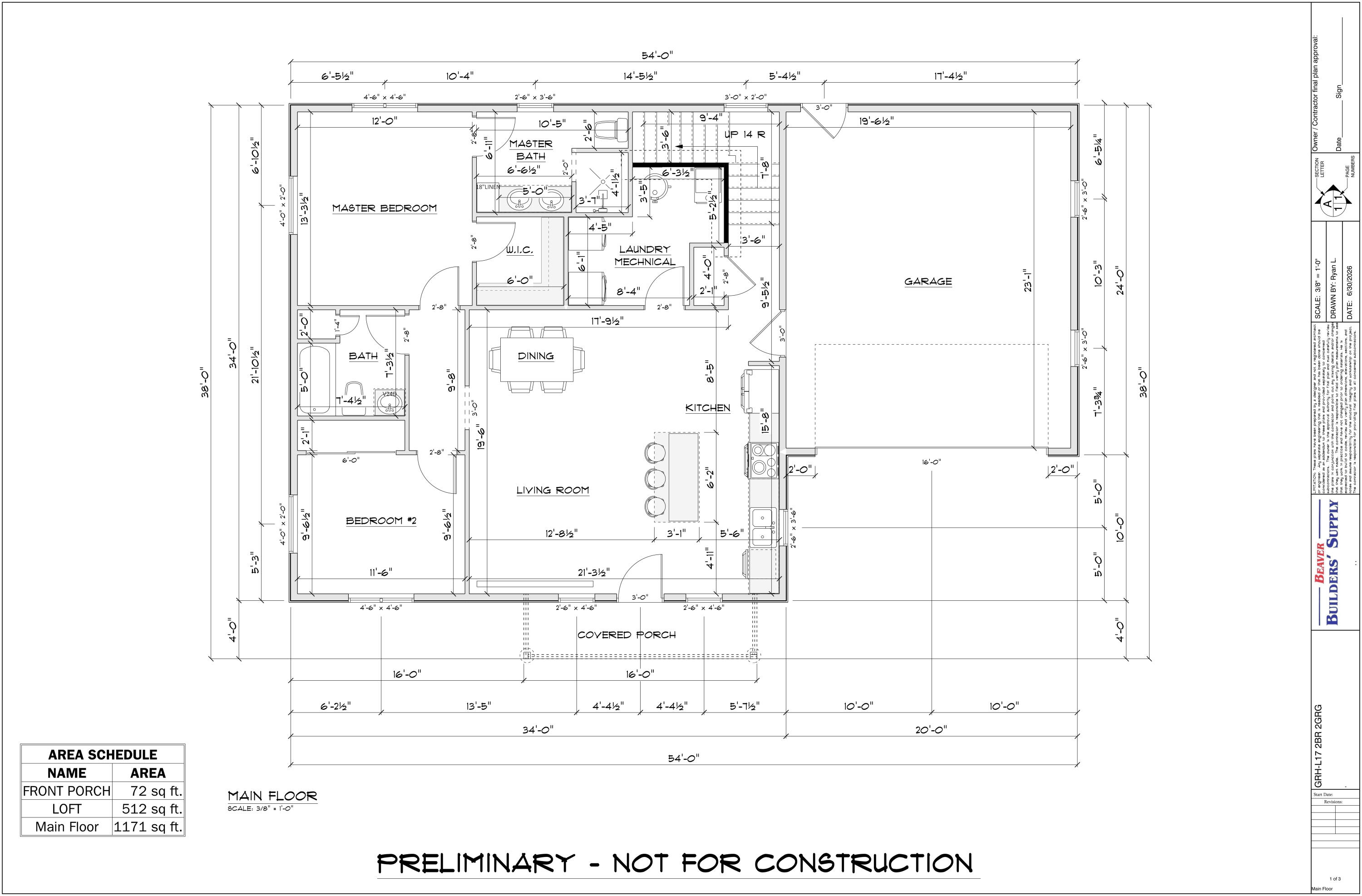 Lot 31 River Run Road La Crosse, WI 54601 - Photo 7 of 20 GRH - Lot 17 4BR (PRELIM) 6.30
