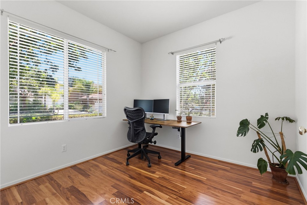 33145 Vermont Road Temecula, CA 92592 - Photo 27 of 41 a view of a workspace with furniture and a window