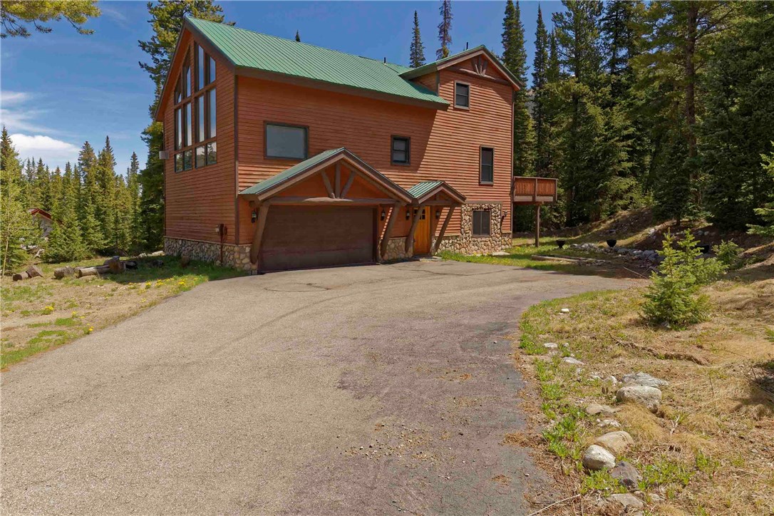 223 Range Road Breckenridge, CO 80424 - Photo 1 of 25 Exterior from winding drive.