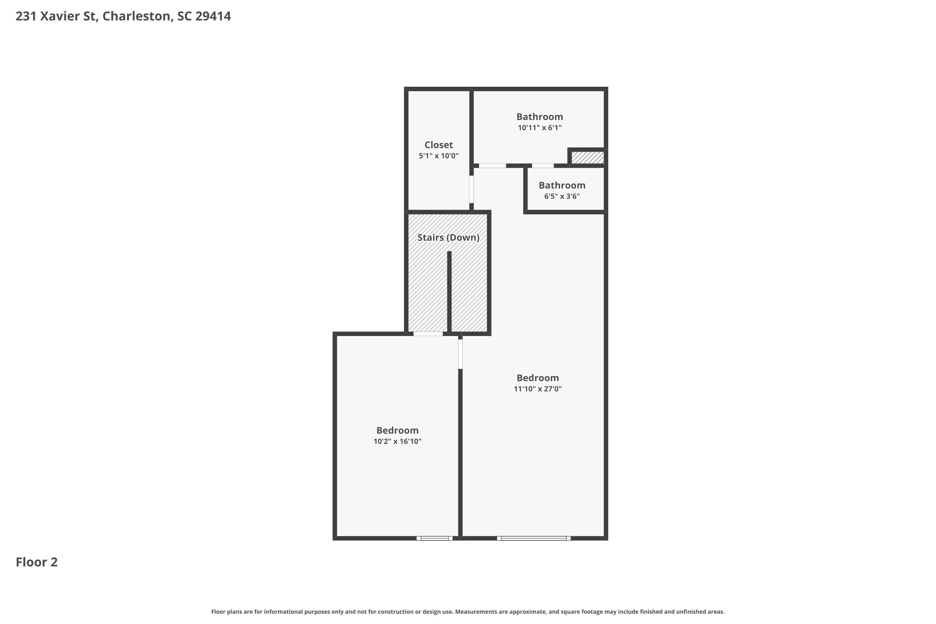 231 Xavier Street Charleston, SC 29414 - Photo 18 of 18 3-photo-Floor-Plan-6b530863-3dde-4791-b2