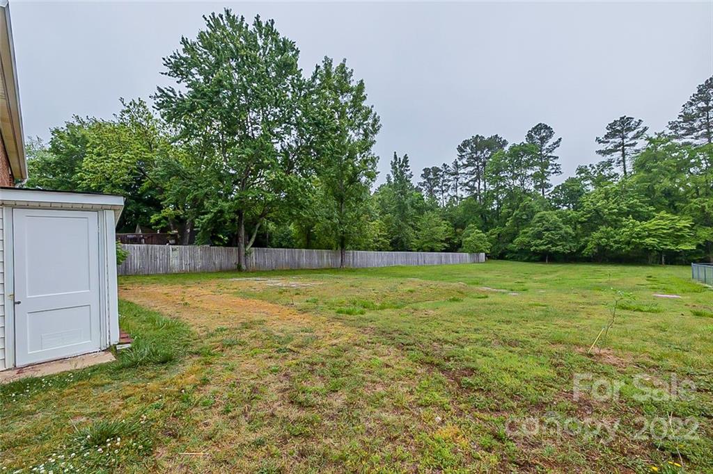 621 Rowan Mill Road Salisbury, NC 28147 - Photo 10 of 13 a backyard of a house with lots of green space