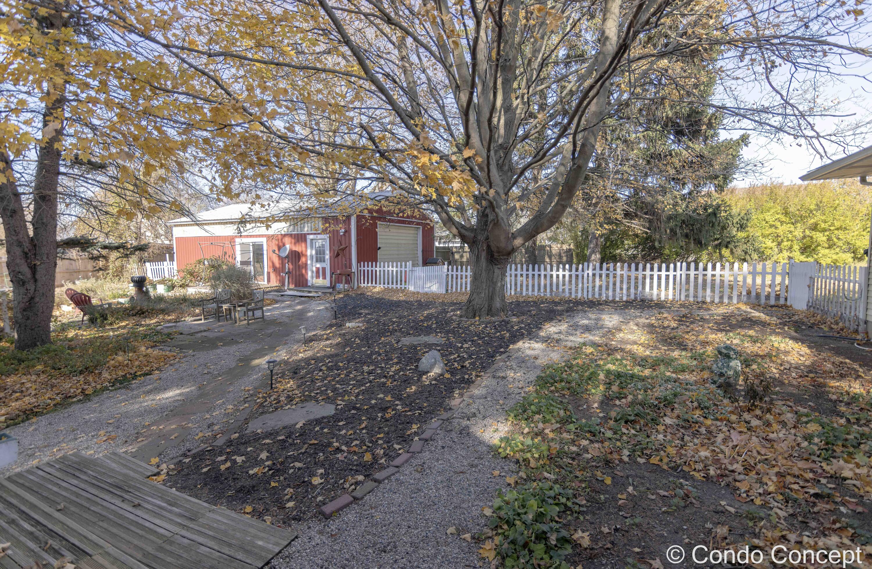 8441 Homerich Avenue Southwest Byron Center, MI 49315 - Photo 42 of 54 View of Side Yard from Deck