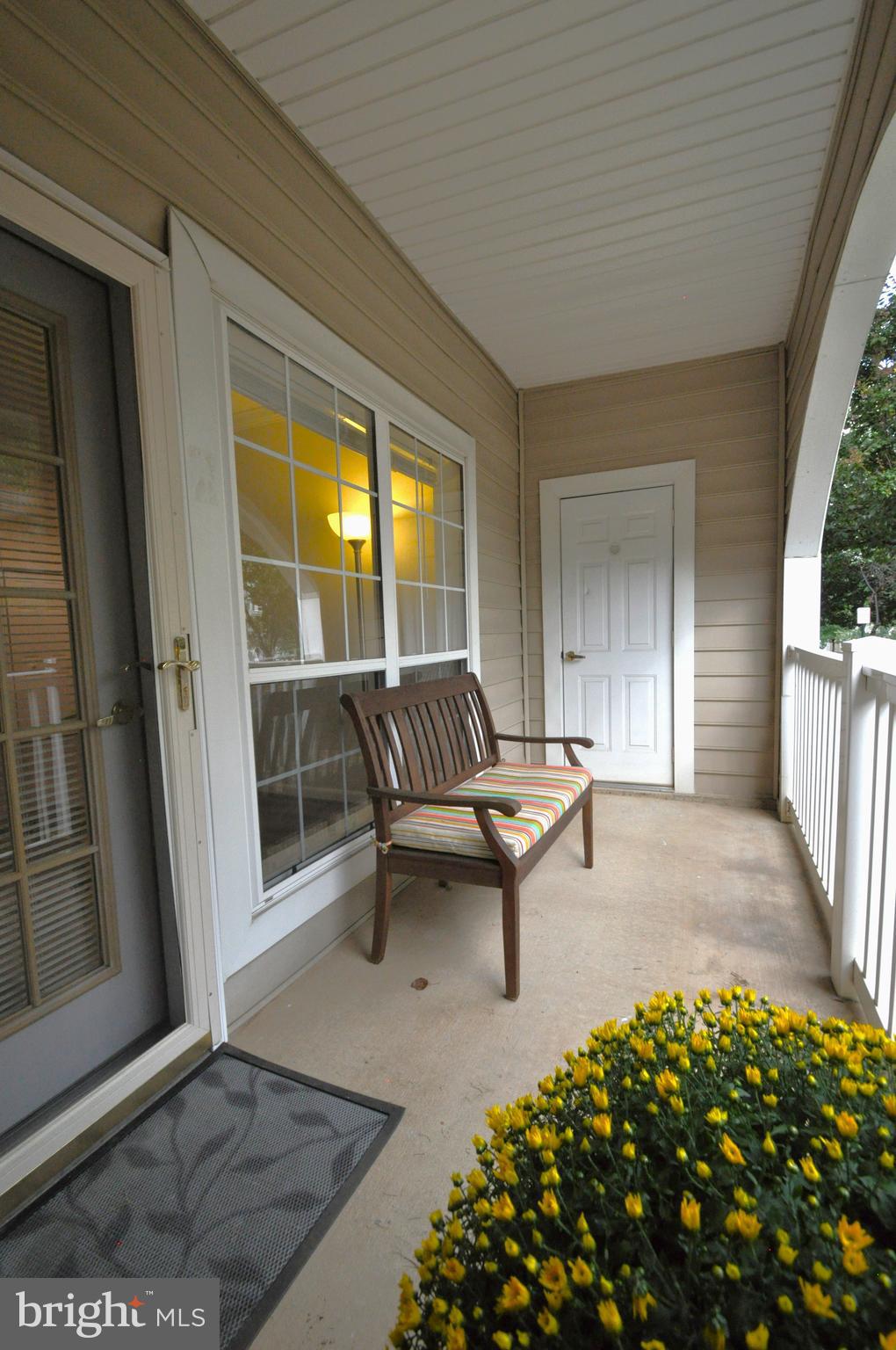 4561 Strutfield Lane, Unit 3115 Alexandria, VA 22311 - Photo 12 of 36 a view of outdoor space with porch