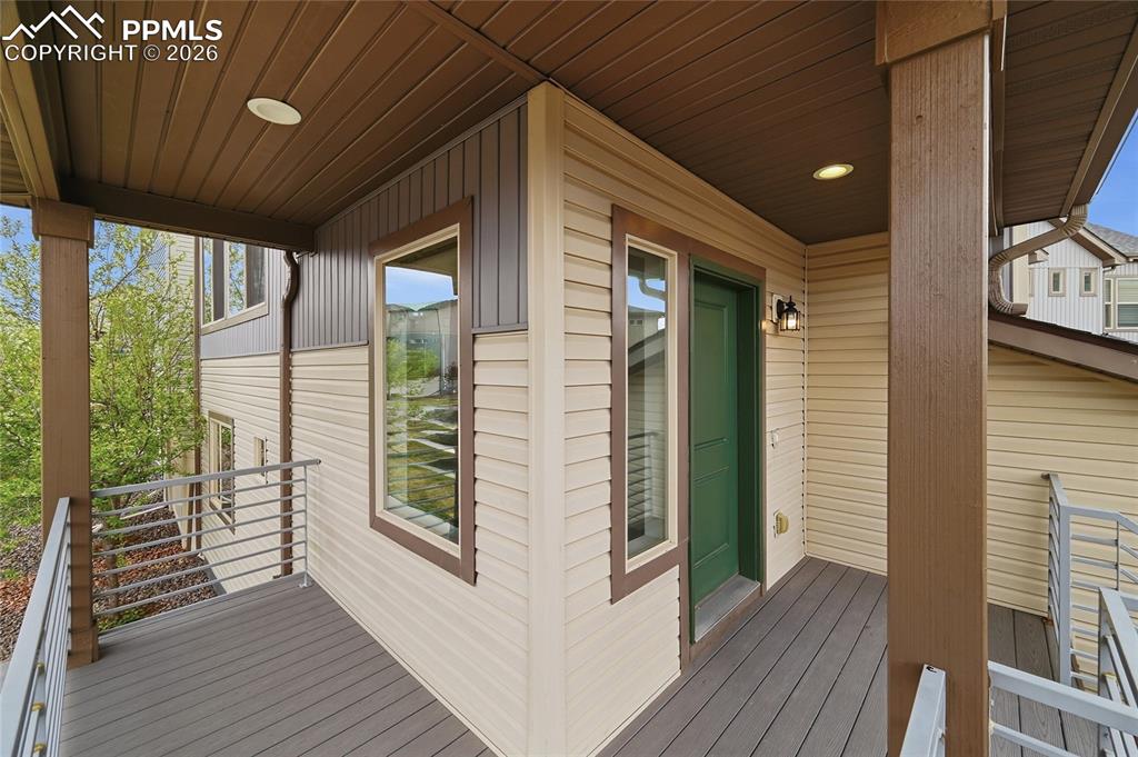 9414 Timberlake Loop Colorado Springs, CO 80927 - Photo 4 of 40 View of wooden terrace