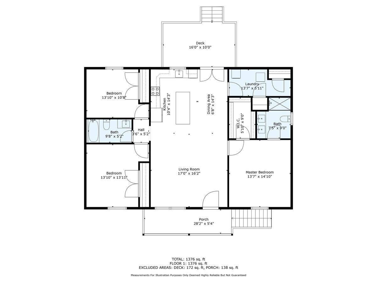 522 Waco Road Kings Mountain, NC 28086 - Photo 26 of 26 a picture of a floor plan