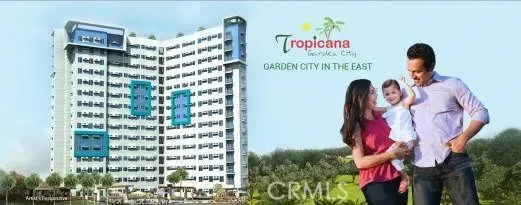 a view of a balcony with chairs and chandelier