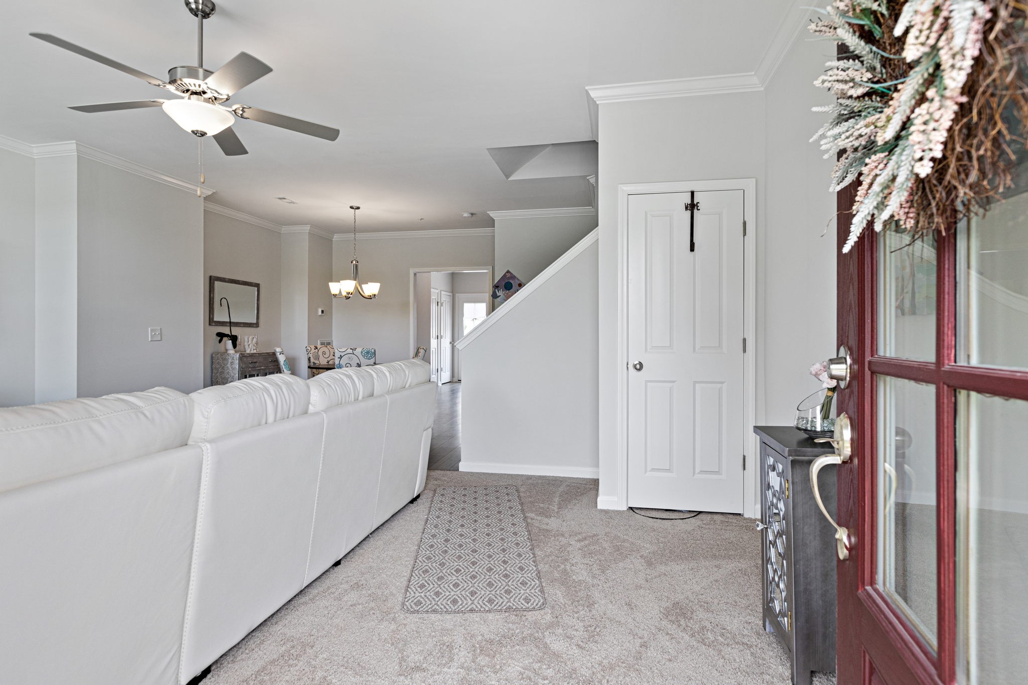 204 Kinsale Drive Spring Hill, TN 37174 - Photo 6 of 31 a view of a livingroom with furniture and a ceiling fan