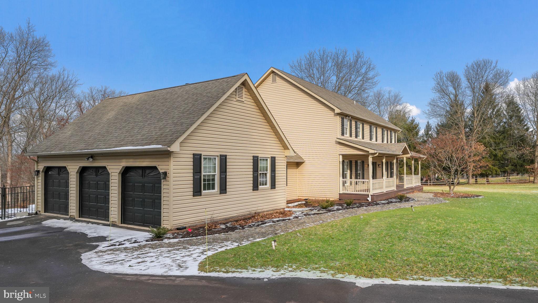 2520 Valley Road Jamison, PA 18929 - Photo 4 of 40 a view of a house with a yard and fence