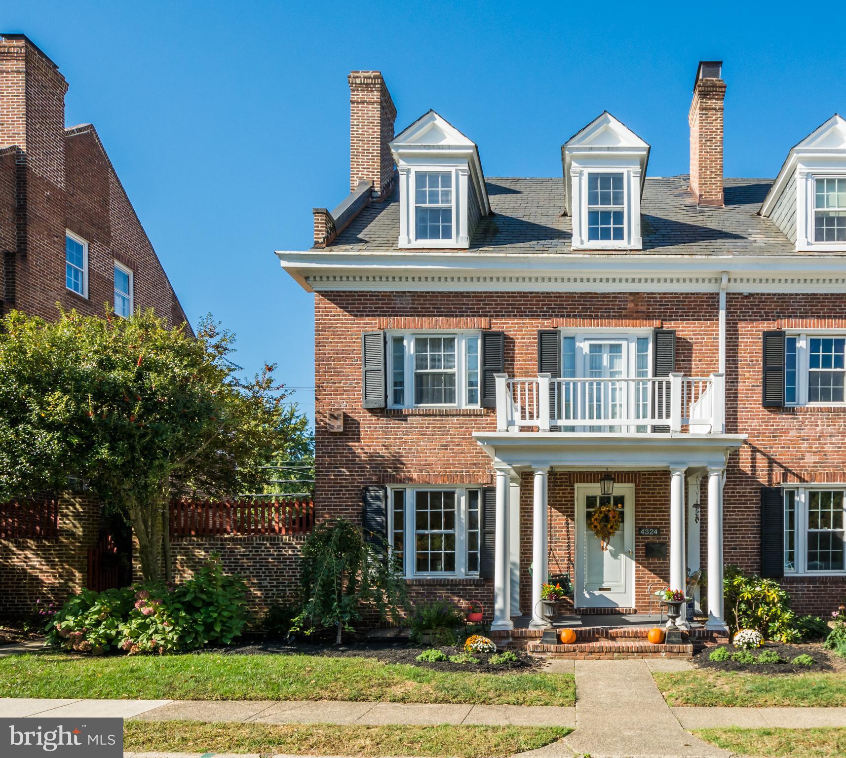 4324 Roland Avenue Baltimore, MD 21210 - Photo 1 of 67 Front Exterior: End of Row