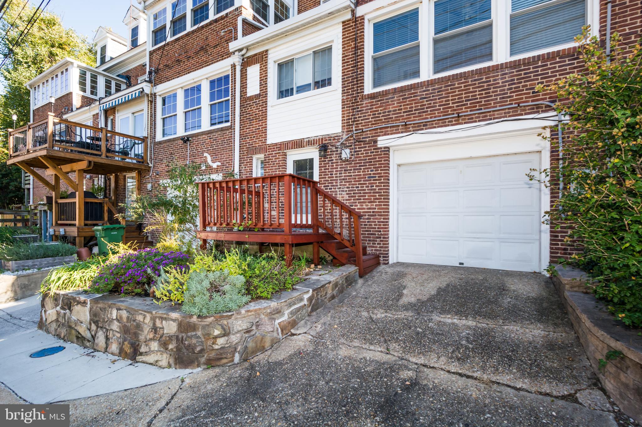 4324 Roland Avenue Baltimore, MD 21210 - Photo 14 of 67 Rear Deck and 1-Car Garage
