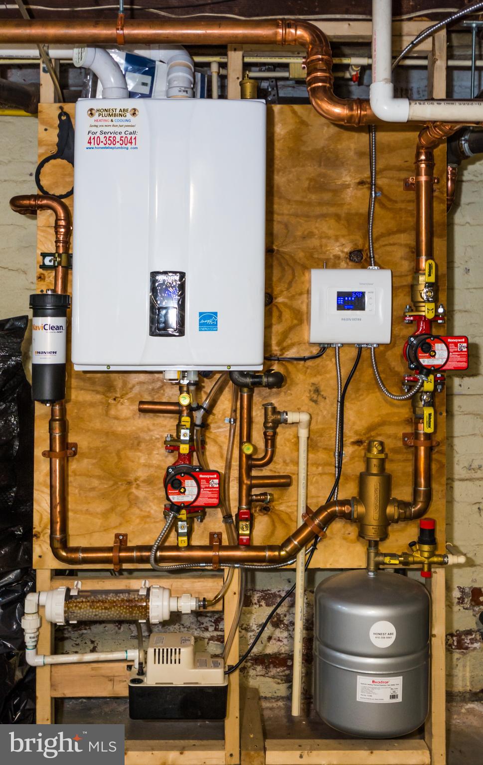 4324 Roland Avenue Baltimore, MD 21210 - Photo 67 of 67 New High Efficiency/Energy Saver Navien Boiler