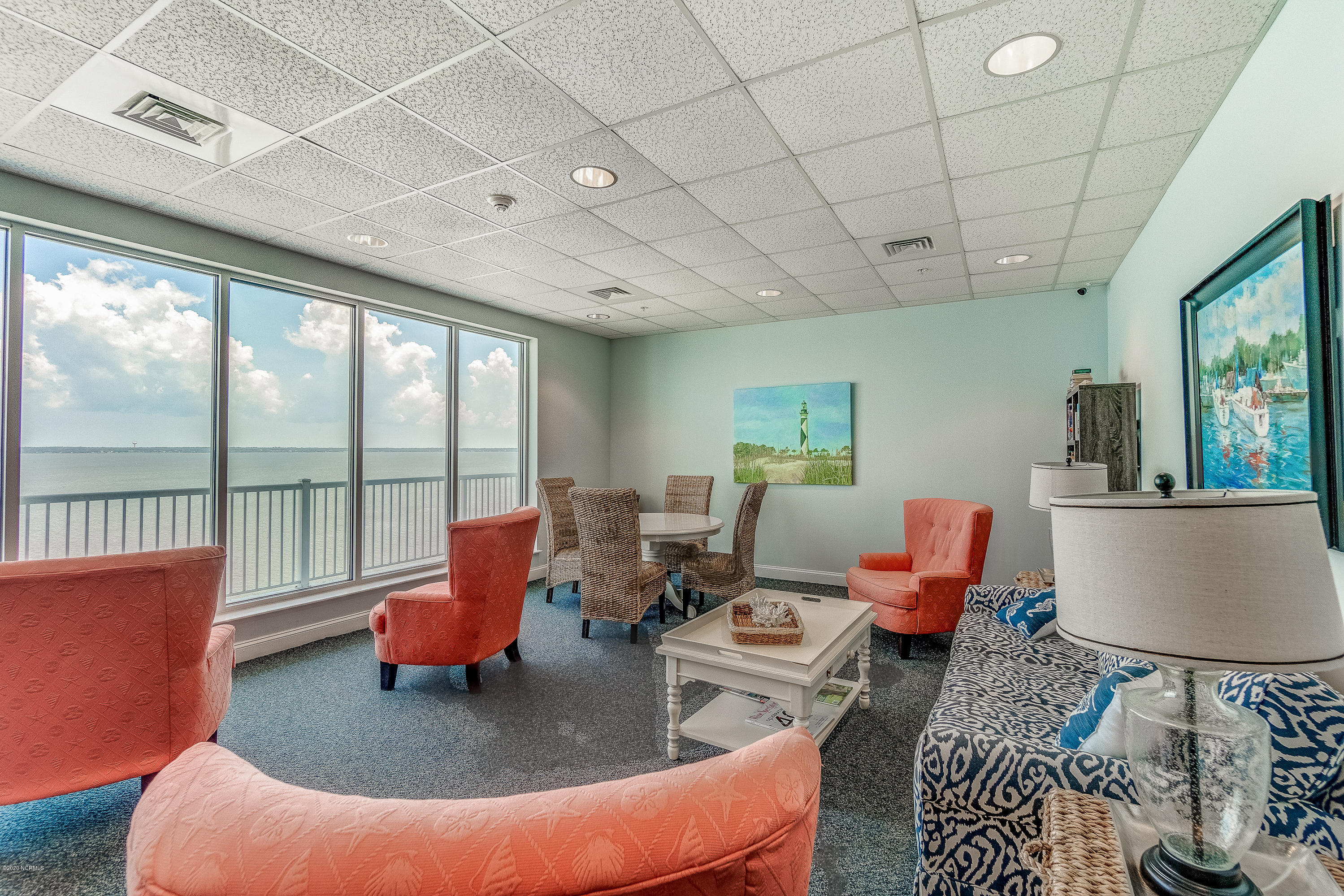 1550 Salter Path Road, Unit 508 Indian Beach, NC 28512 - Photo 42 of 46 Nautical Club members' lounge