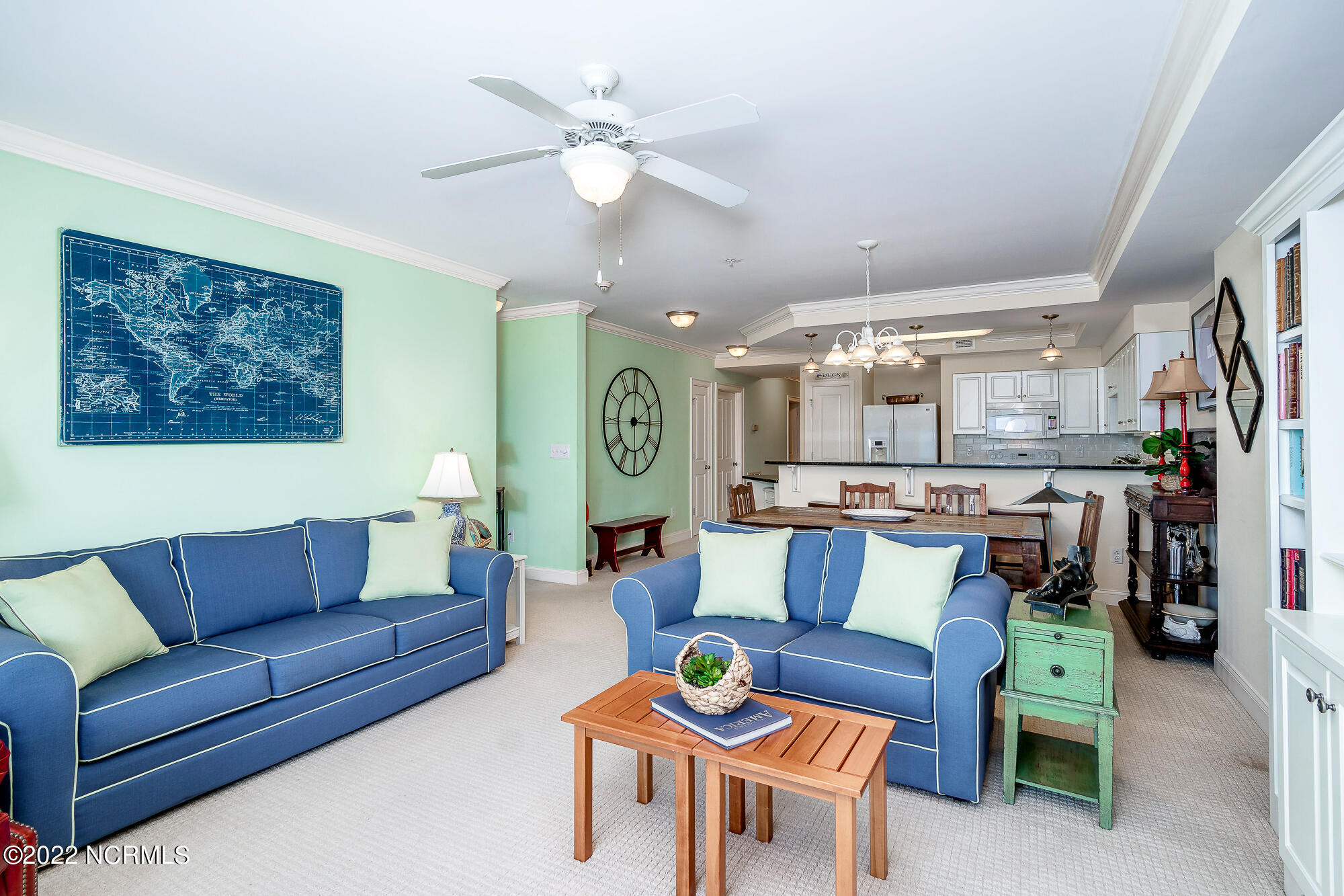1550 Salter Path Road, Unit 508 Indian Beach, NC 28512 - Photo 9 of 46 Open concept living area