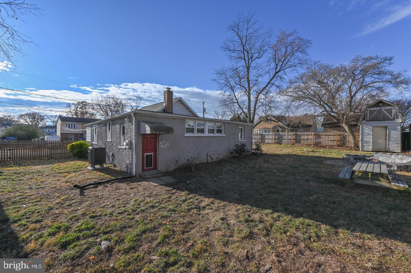 Big Back Yard. Privacy Fence All Around