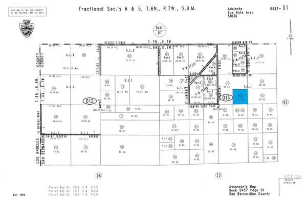 $16,500 | 0 Chamisal Street, Adelanto, CA 92301