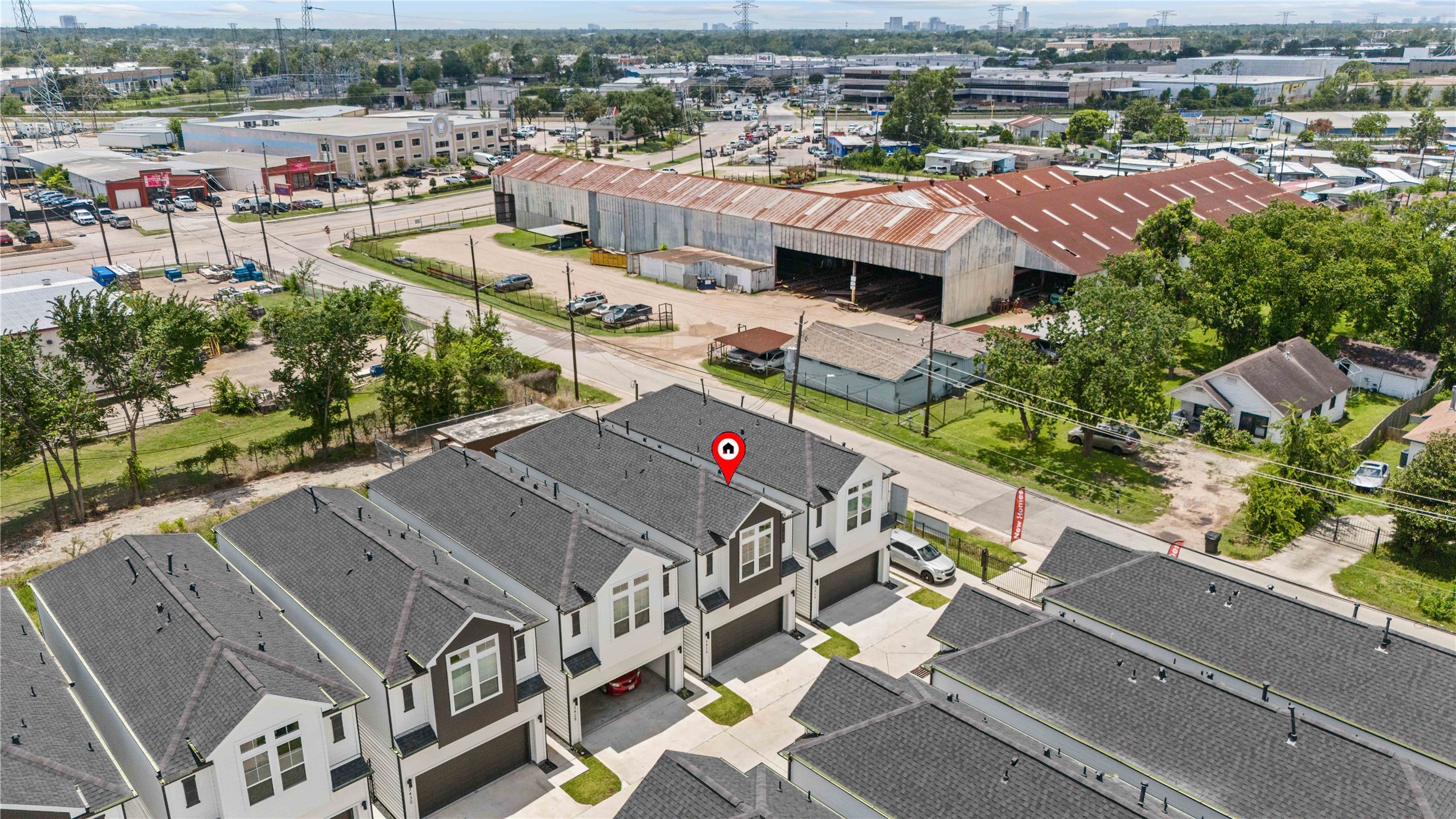 3426 Bolin Road Houston, TX 77092 - Photo 31 of 34 Aerial view of the gated community.