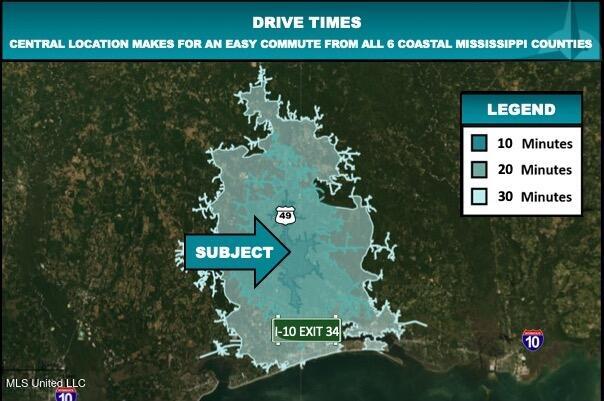 22350 US 49 Saucier, MS 39574 - Photo 2 of 8 Drive Times