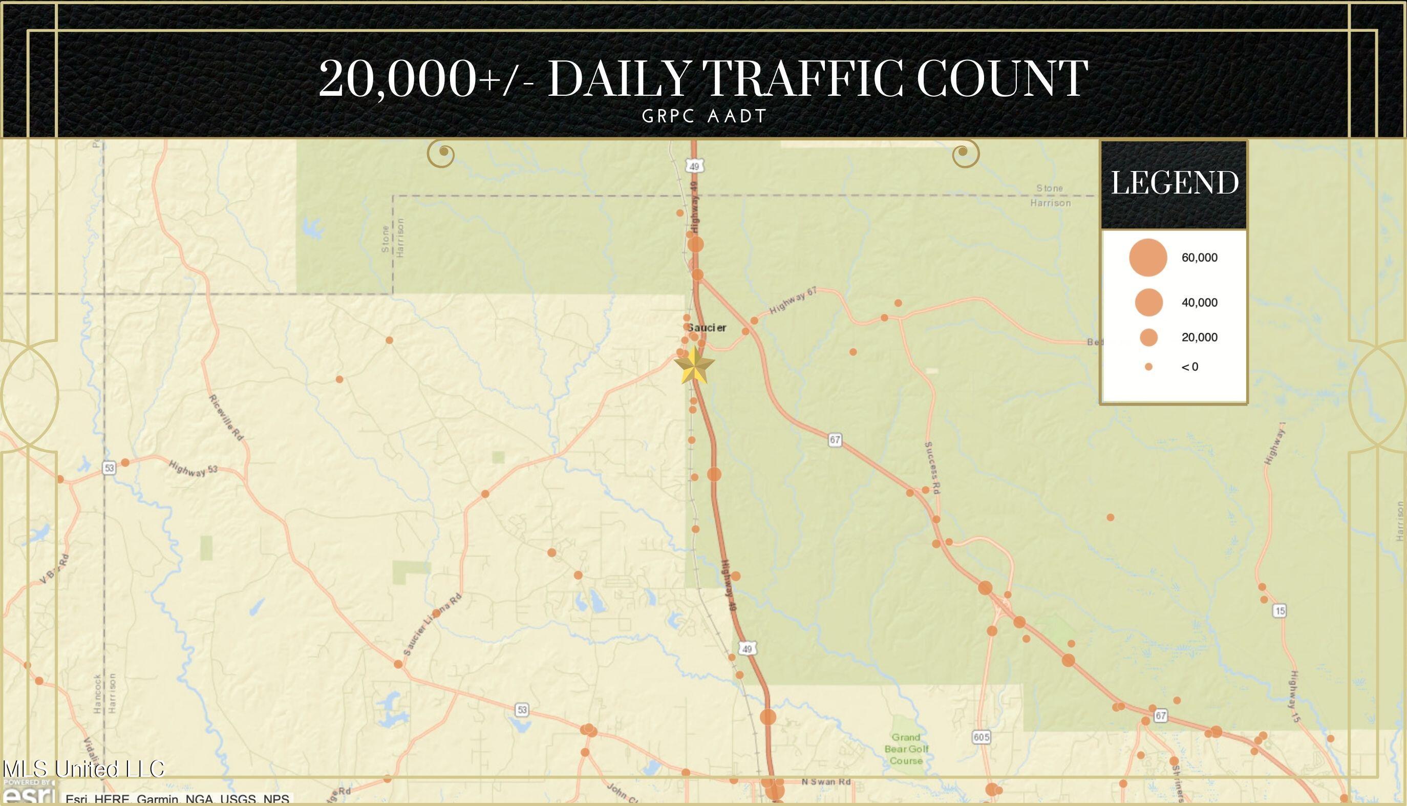 22350 US 49 Saucier, MS 39574 - Photo 6 of 8 Traffic Count