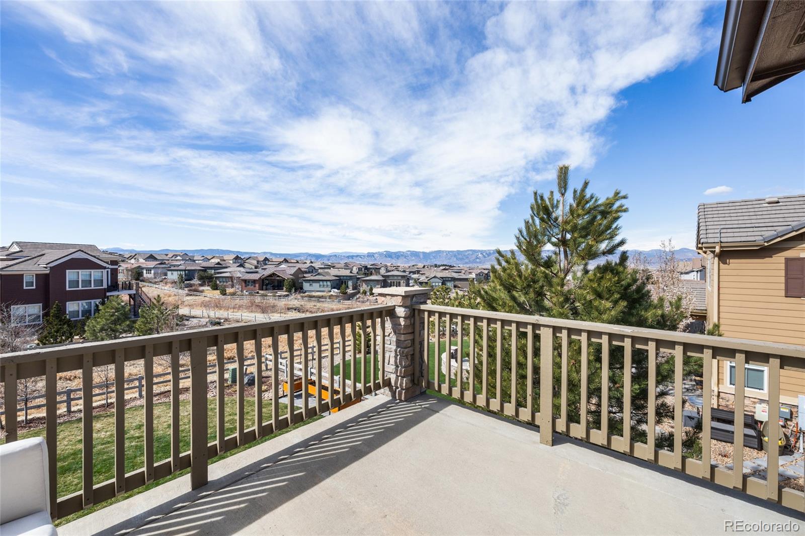 10451 Meadowleaf Way Highlands Ranch, CO 80126 - Photo 14 of 39 a view of city from a balcony