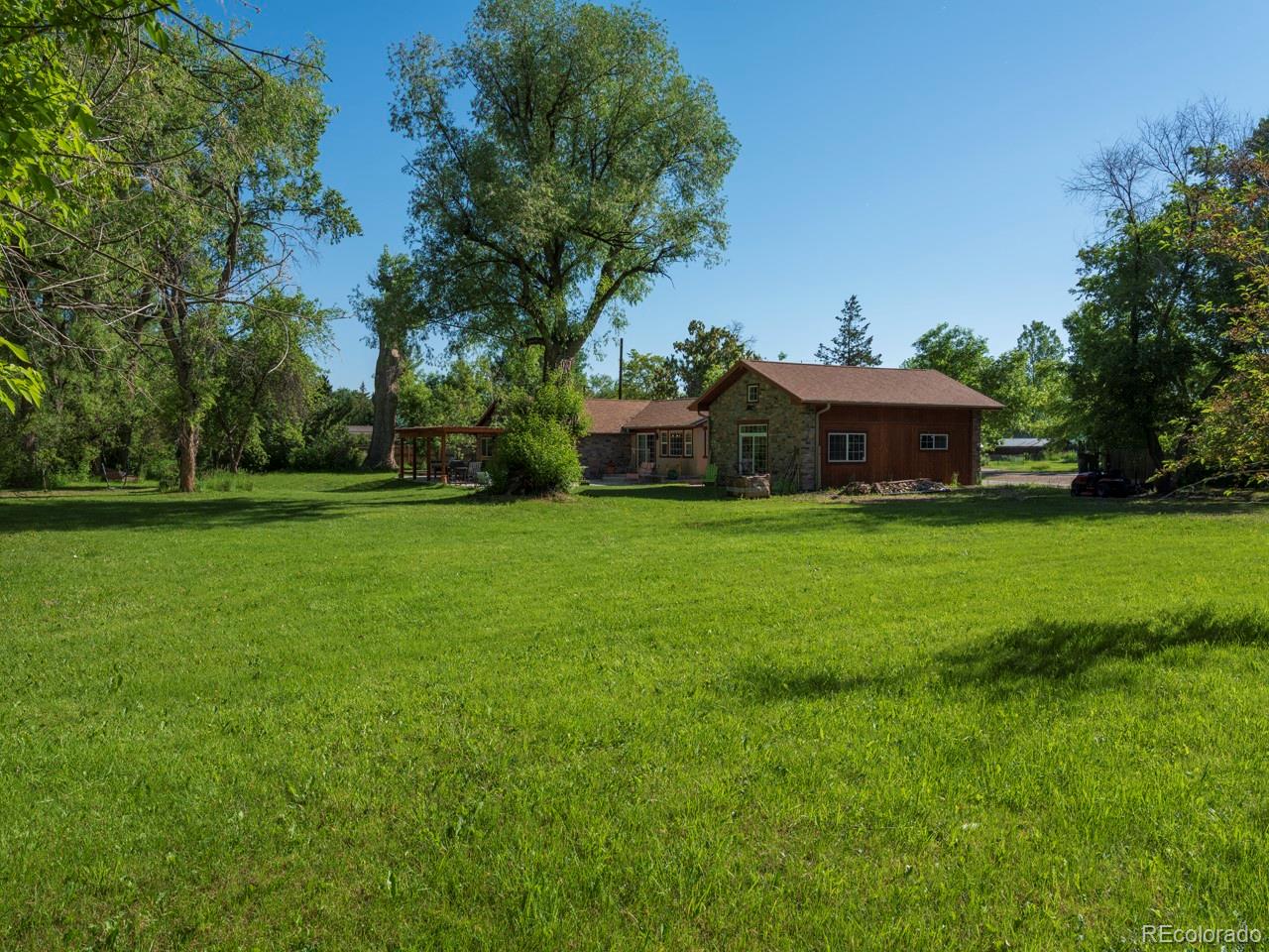 1085 Gapter Road Boulder, CO 80303 - Photo 22 of 24 a view of a house with a yard