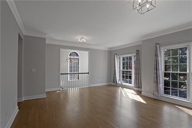 1494 Lavista Proper Circle Decatur, GA 30033 - Photo 3 of 25 a view of livingroom with hardwood floor and window