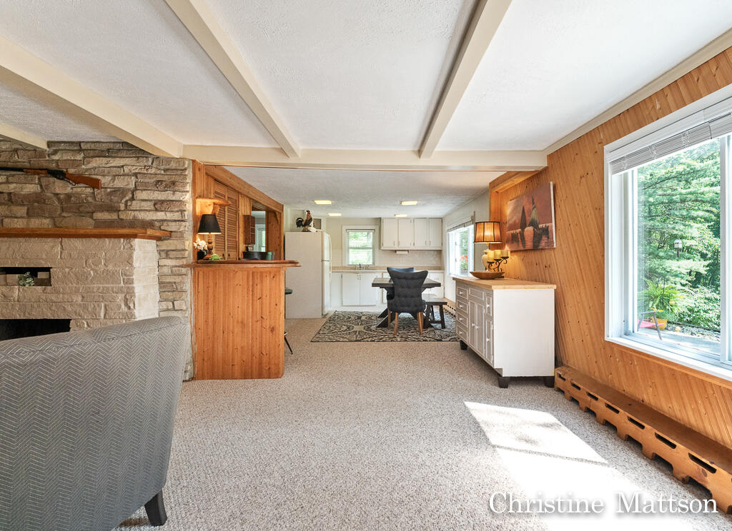 1009 Giles Road Muskegon, MI 49445 - Photo 12 of 53 Living into kitchen