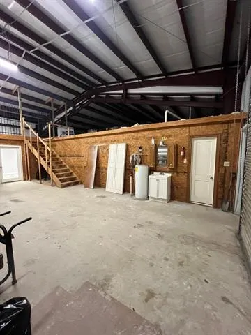 a view of water heater room