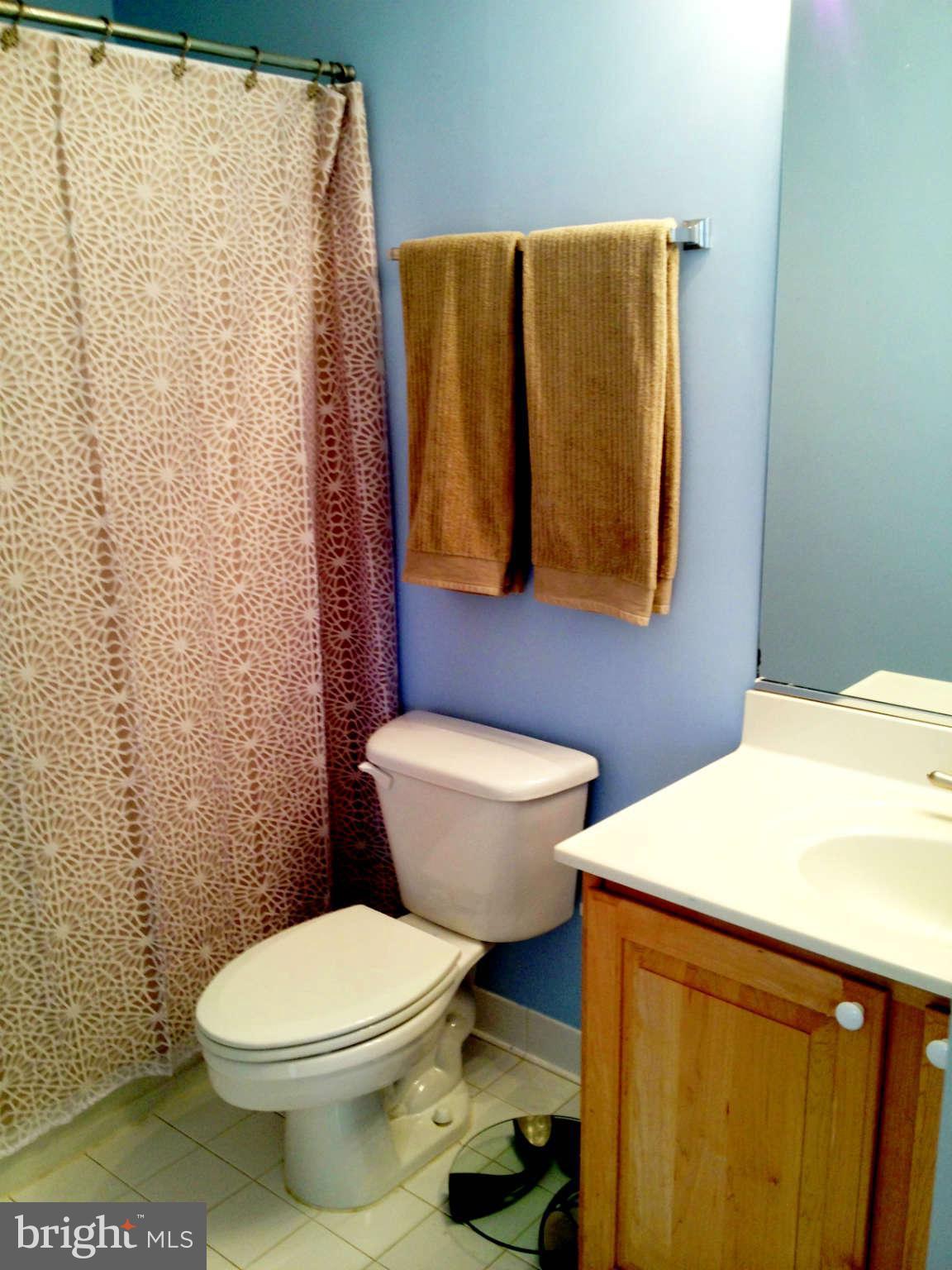 24904 Frederick Road Clarksburg, MD 20871 - Photo 26 of 30 a bathroom with a toilet a sink and a shower