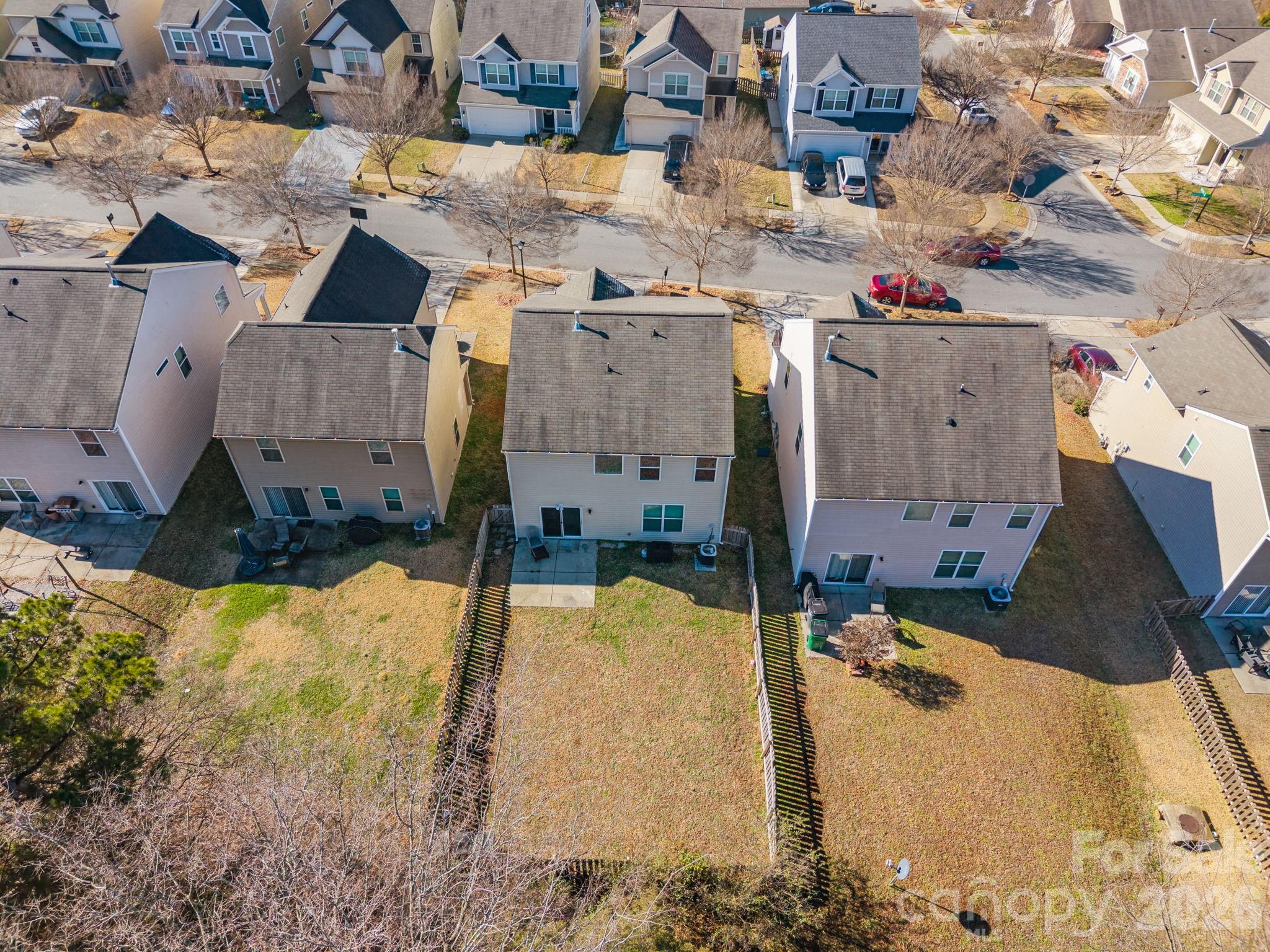 2707 Hunters Moon Lane Matthews, NC 28105 - Photo 27 of 27 an aerial view of residential houses with outdoor space