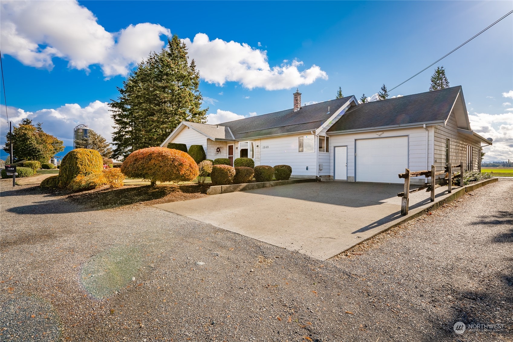 1243 Abbot Road Lynden, WA 98264 - Photo 1 of 40 a view of the house with a outdoor space