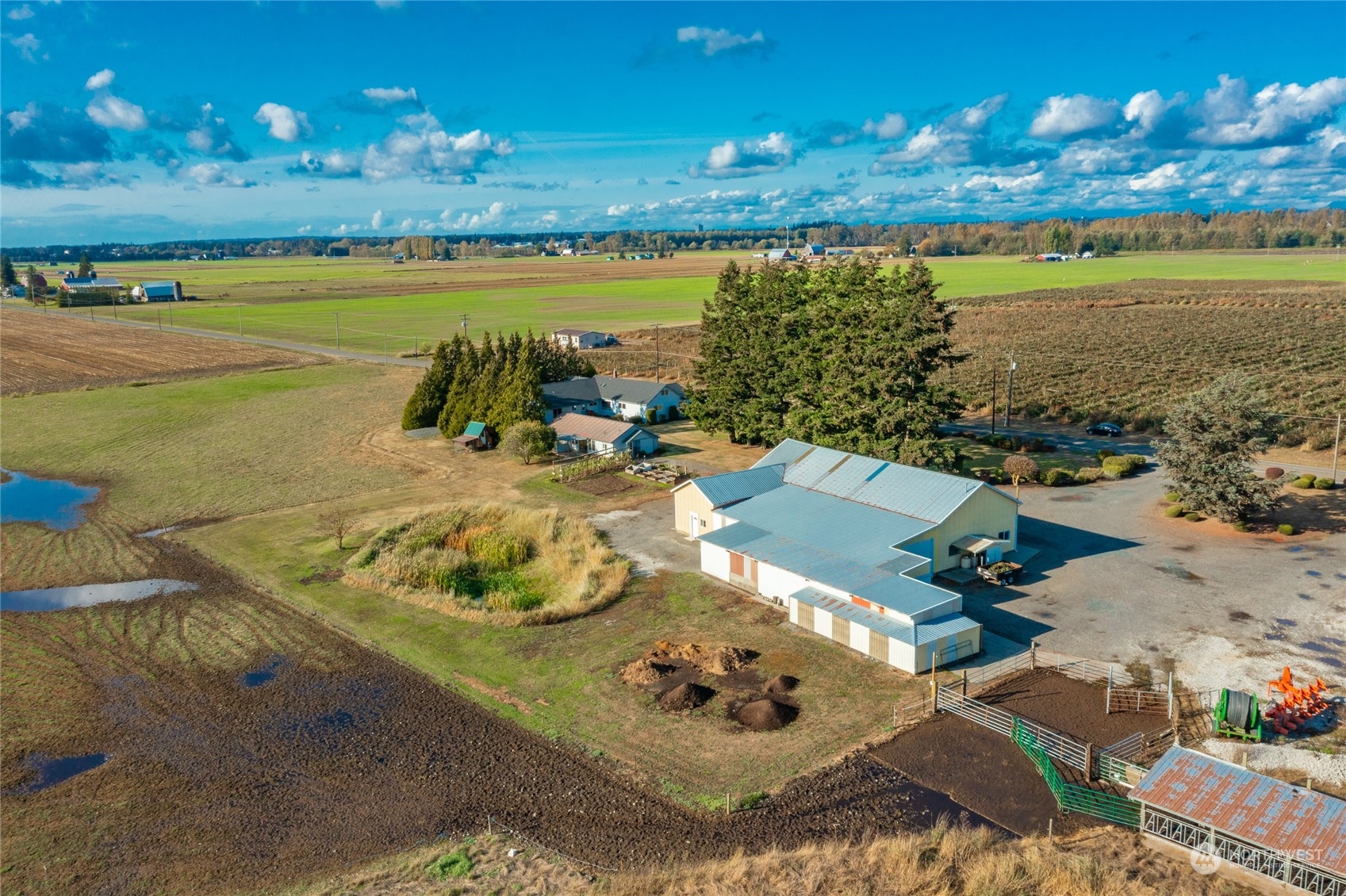 1243 Abbot Road Lynden, WA 98264 - Photo 6 of 40 a view of a lake and a mountain
