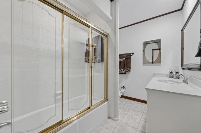 a house view with a outdoor space