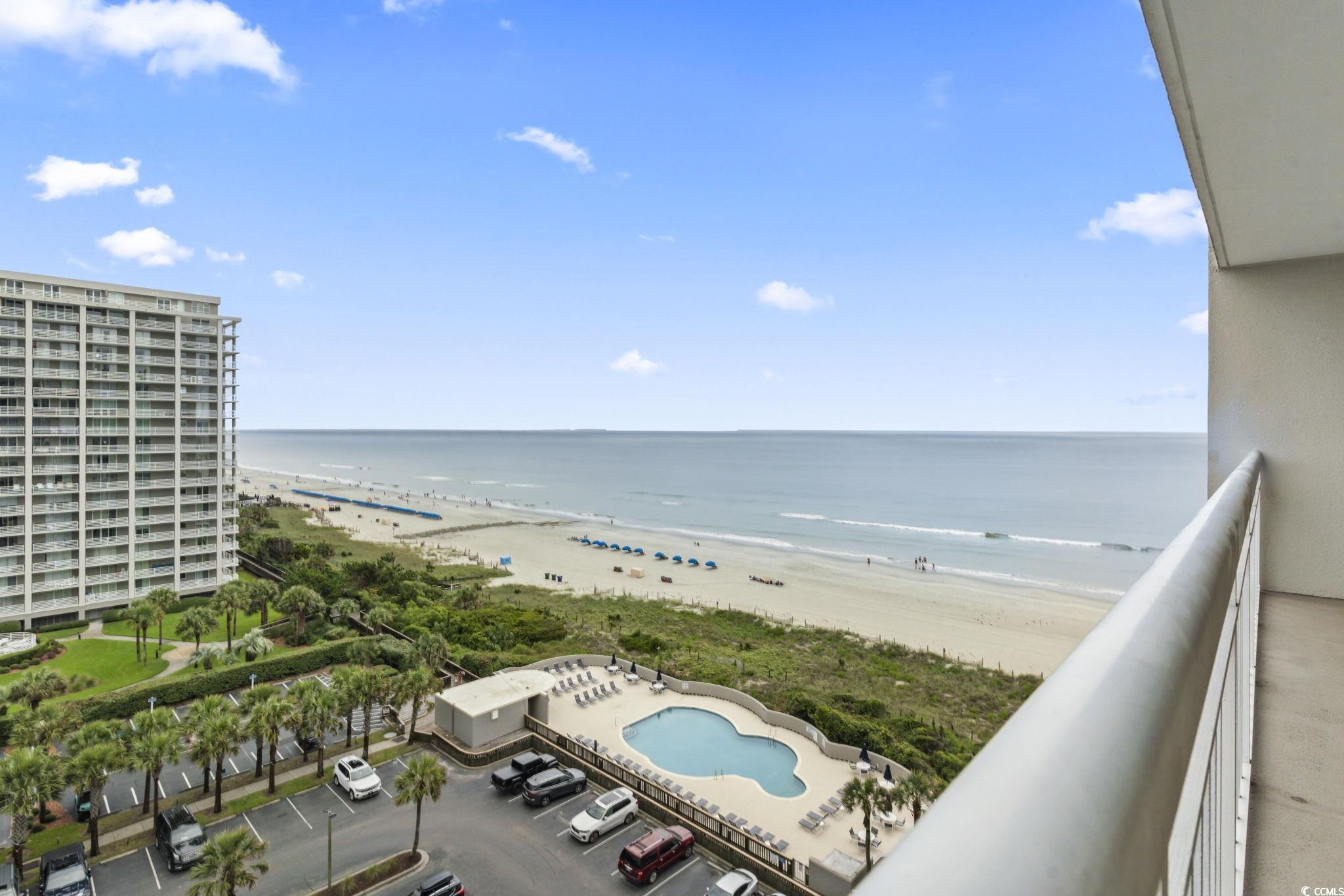 9820 Queensway Boulevard, Unit 1005 Myrtle Beach, SC 29572 - Photo 2 of 24 Water view with local beach