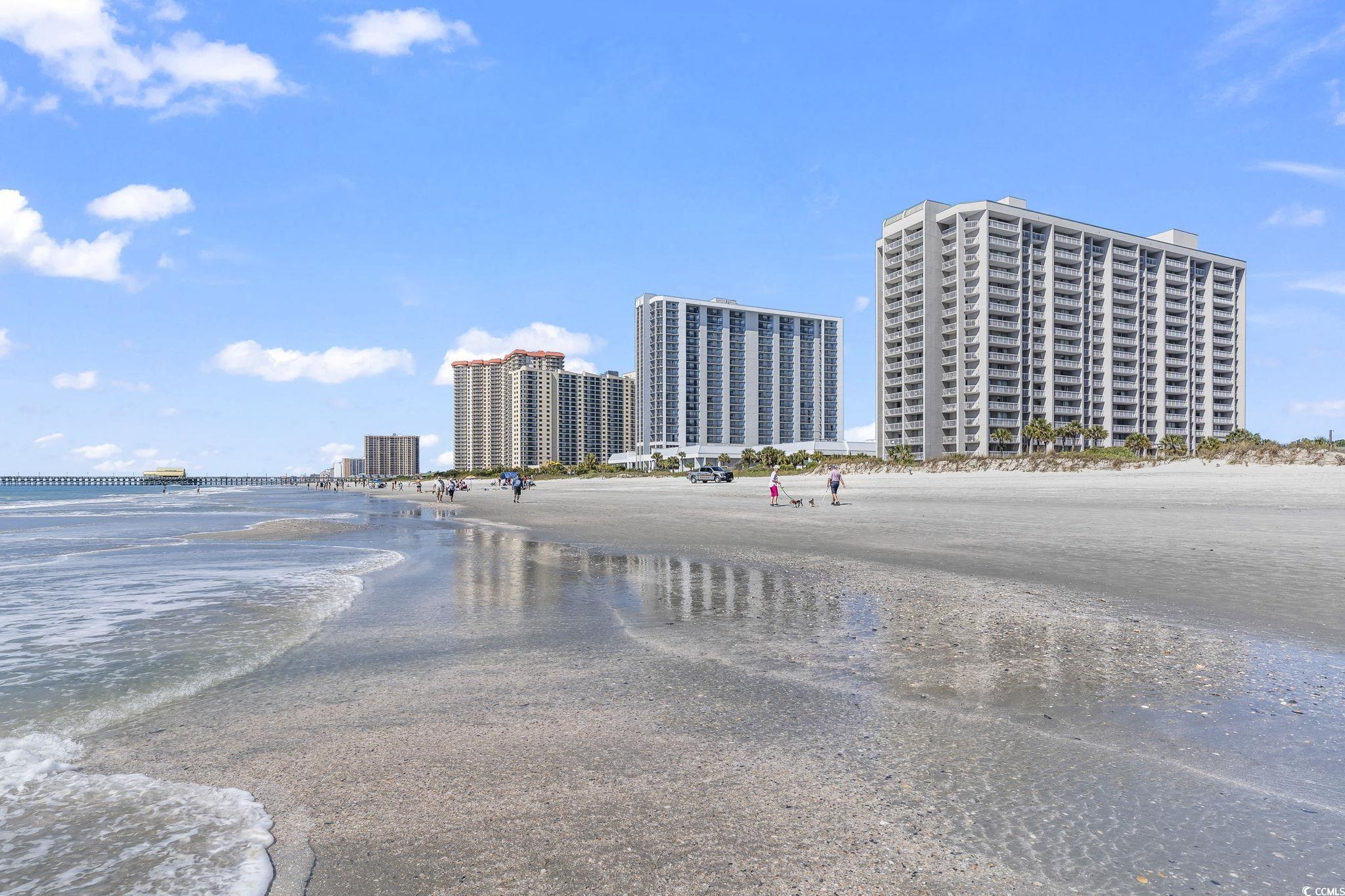 9820 Queensway Boulevard, Unit 1005 Myrtle Beach, SC 29572 - Photo 24 of 24 Water view featuring local beach
