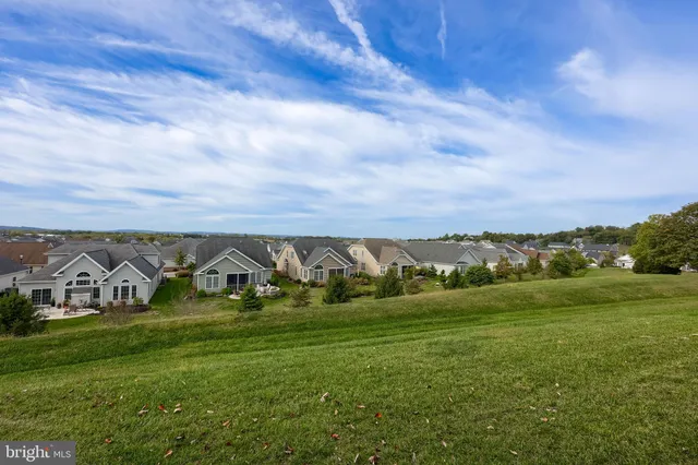 a front view of a house with a garden and plants