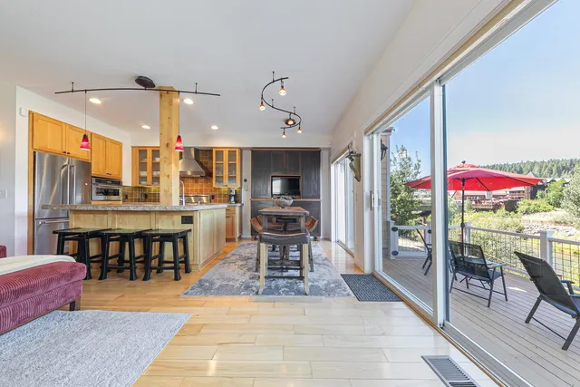 a lobby with furniture and window