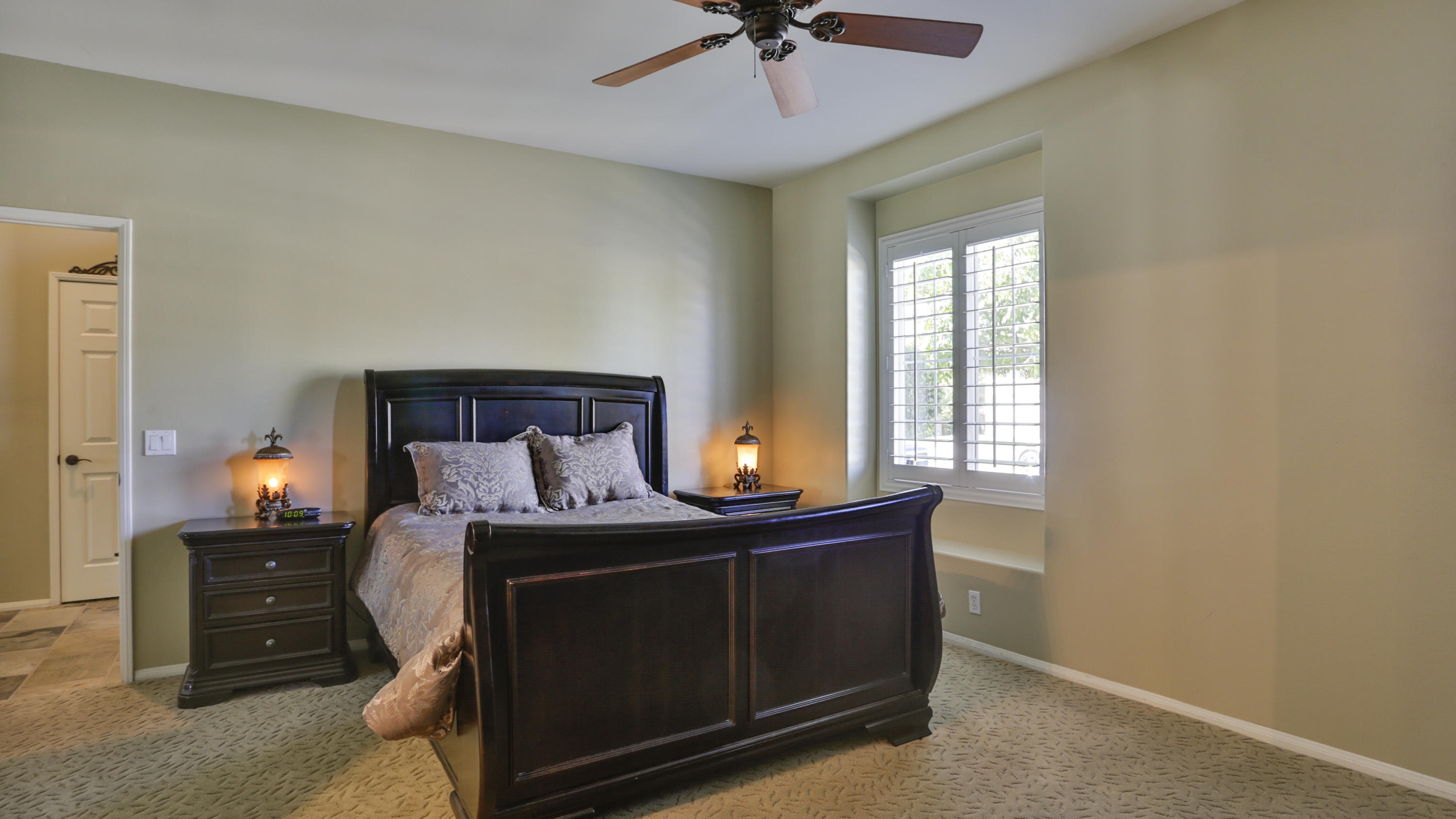 1598 Thunderbird Road Beaumont, CA 92223 - Photo 25 of 52 a bedroom with a bed and a window