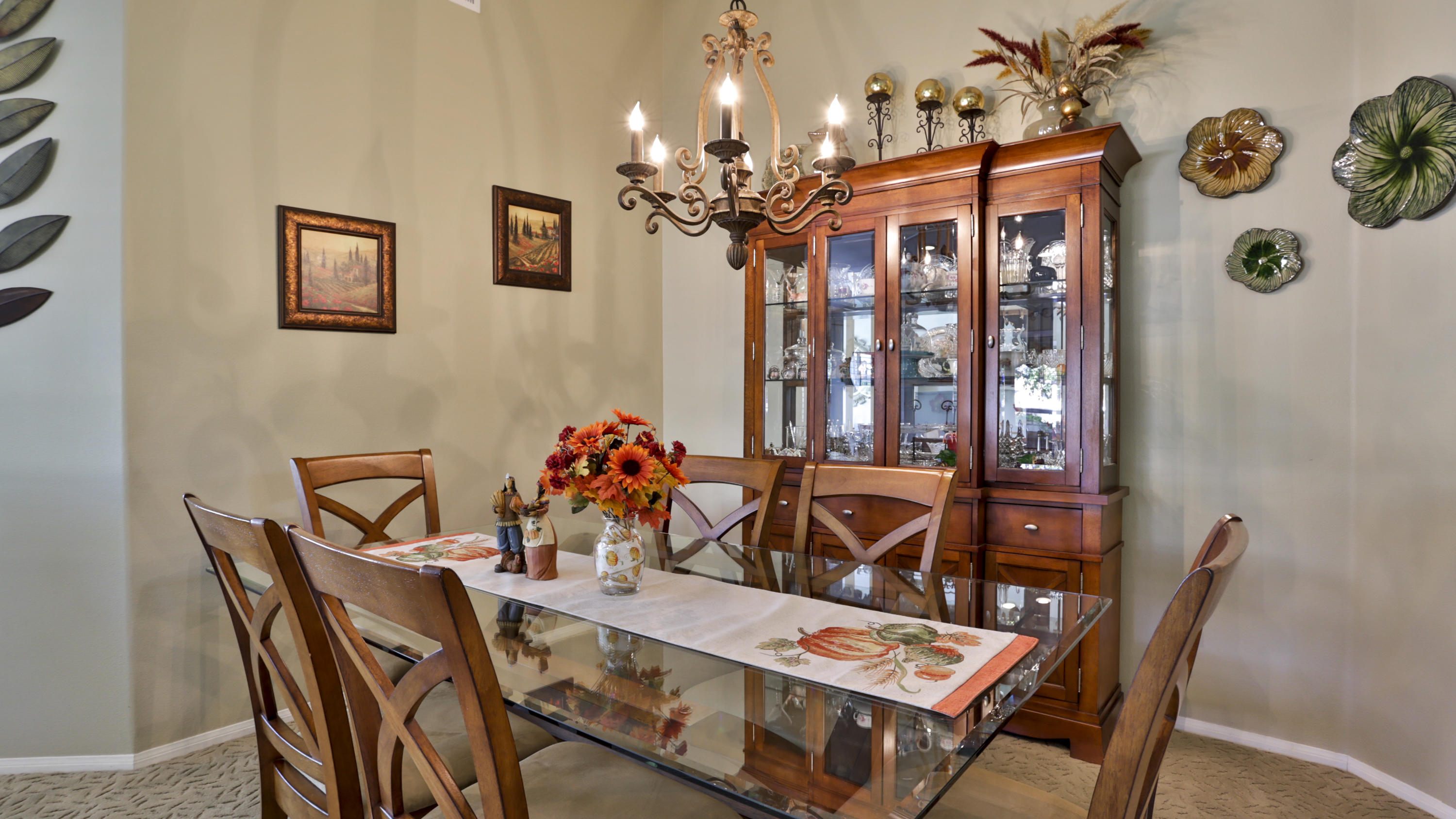 1598 Thunderbird Road Beaumont, CA 92223 - Photo 5 of 52 a view of a dining room with furniture and chandelier