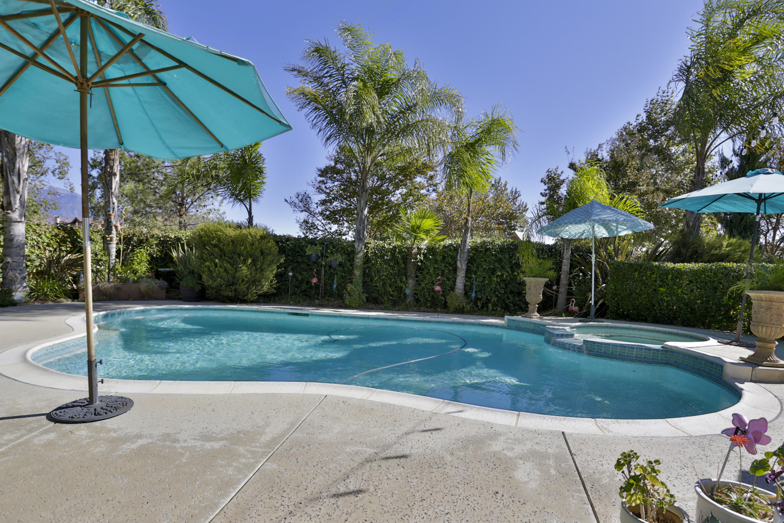 1598 Thunderbird Road Beaumont, CA 92223 - Photo 45 of 52 a house view with a garden space