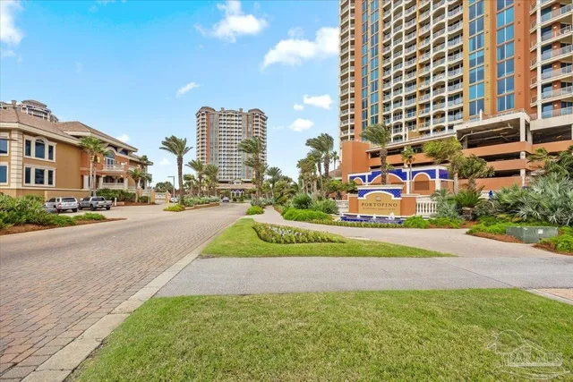 a street with a traffic light on it