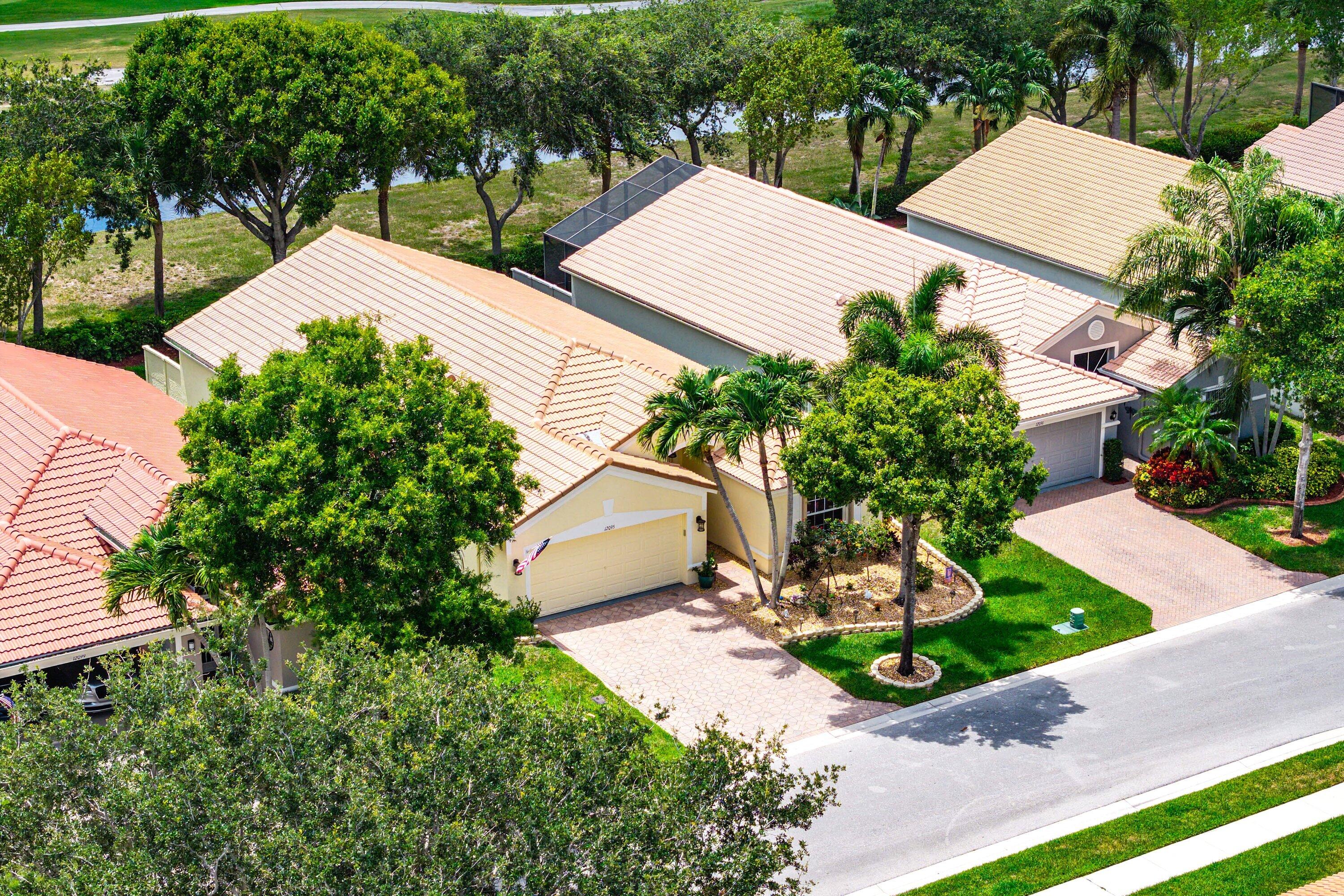 12095 Roma Road Boynton Beach, FL 33436 - Photo 2 of 54 Aerial Front