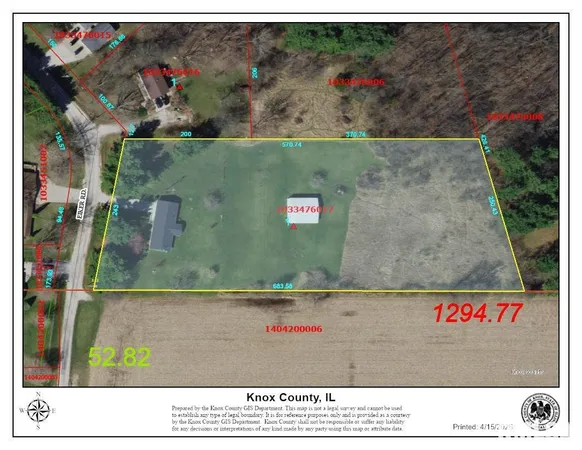 $230,000 | 1195 Eiker Road, Knoxville, IL 61448