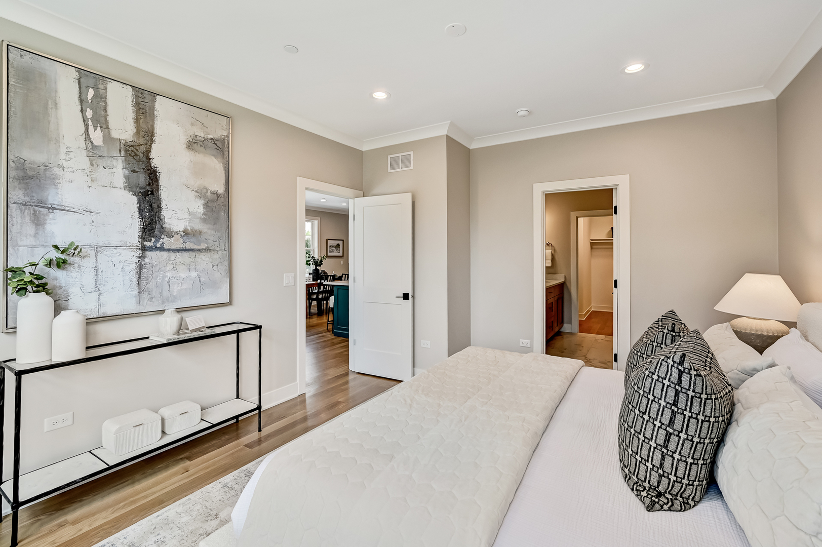 143 Harding Avenue Glen Ellyn, IL 60137 - Photo 19 of 40 a bedroom with a large bed and a window