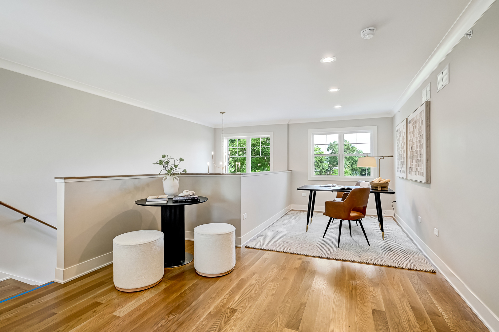 143 Harding Avenue Glen Ellyn, IL 60137 - Photo 26 of 40 a dining room with furniture and wooden floor