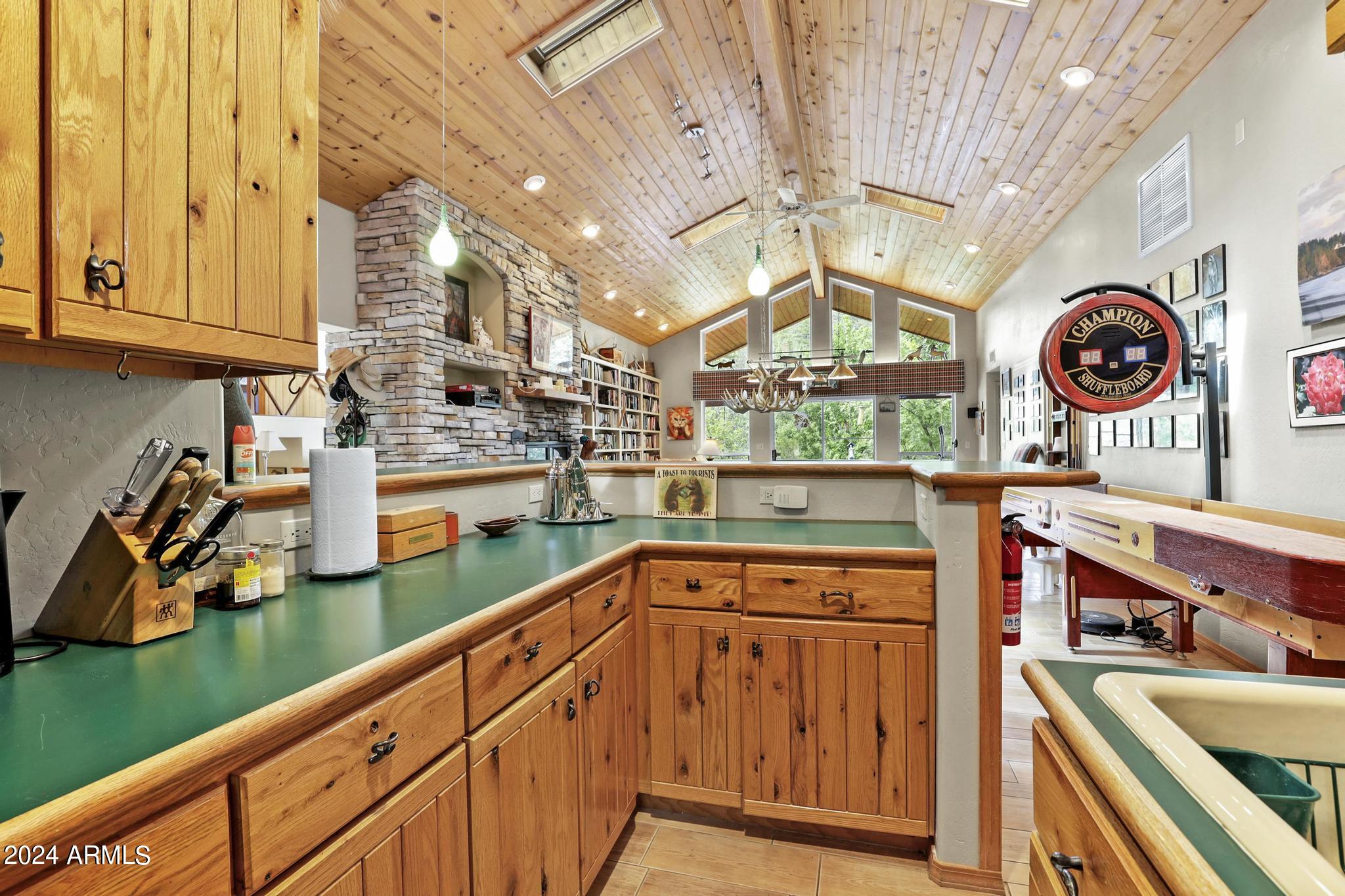 4678 Bear Flat Road Payson, AZ 85541 - Photo 15 of 76 Game Room Bar/Kitchenette