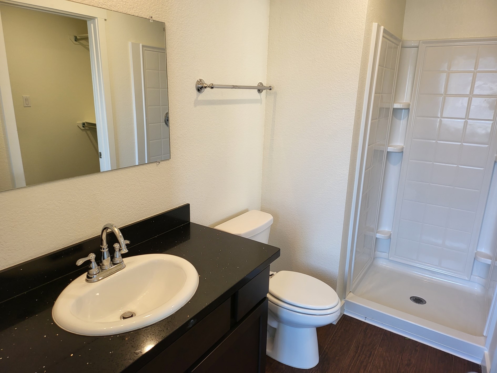 21155 Gosling Road, Unit 45B Spring, TX 77388 - Photo 28 of 33 a bathroom with a sink and a mirror
