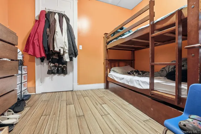 a view of a walk in closet